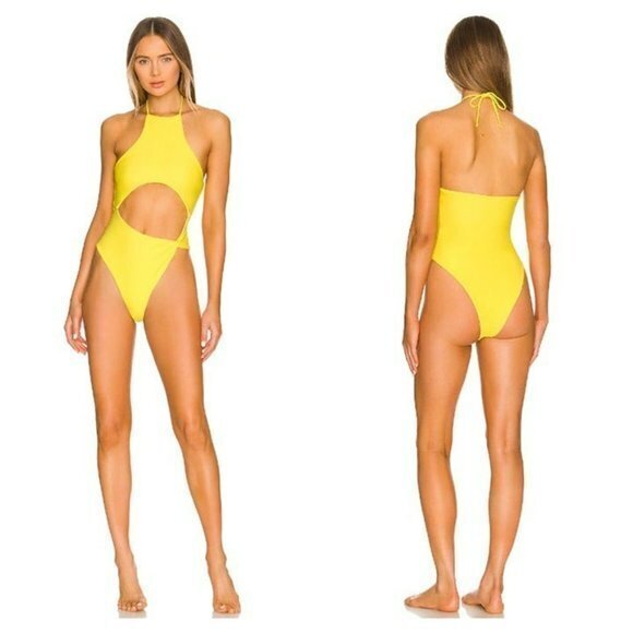 Camila Coelho Mika One Piece - Yellow - Picture 1 of 6